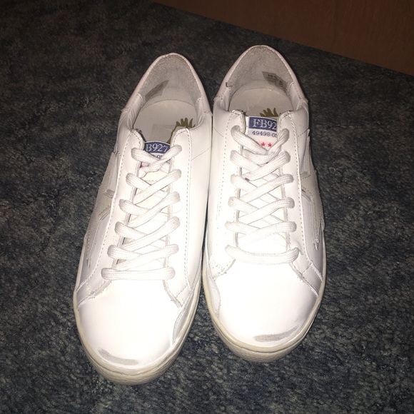 New Steven Madden Freebird White Leather Sneaker - Picture 6 of 8